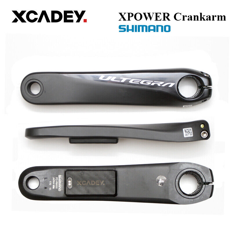 XCADEY XPOWER 8100 160mm 美品 Xcadey Gen2 Power Meter Sensor X-Power Left Crank Arm Shimano Ultegra