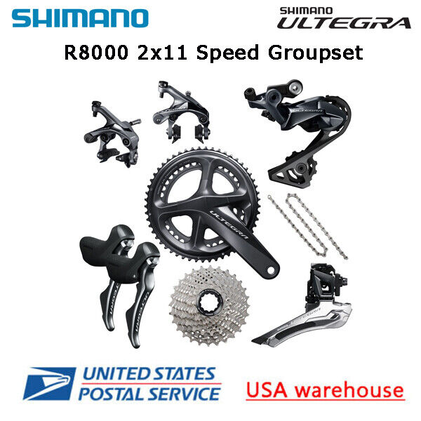 Shimano Ultegra R8000 2x11 Speed Groupset 170mm 172.5mm 53/39 50/34 Ro
