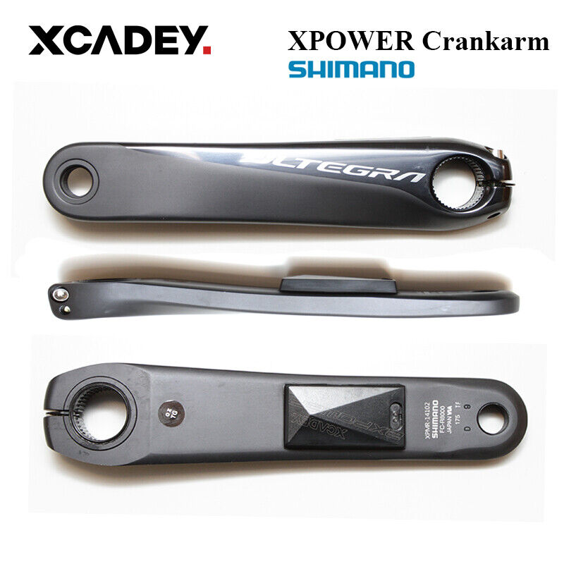 Xcadey Power Meter Sensor X-Power Left Crank Arm Shimano Xcadey Power Meter Sensor X-Power Left Crank Arm Shimano