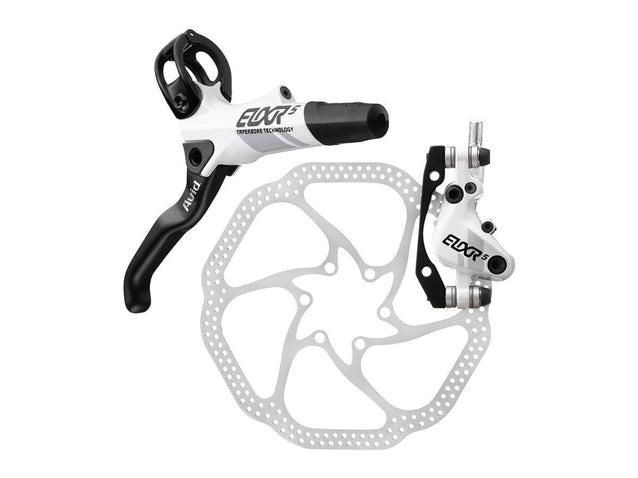 Avid Elixir 5 E5 White Hydraulic Disc Brake G3 HS1 Rotor Set Pre-Bled