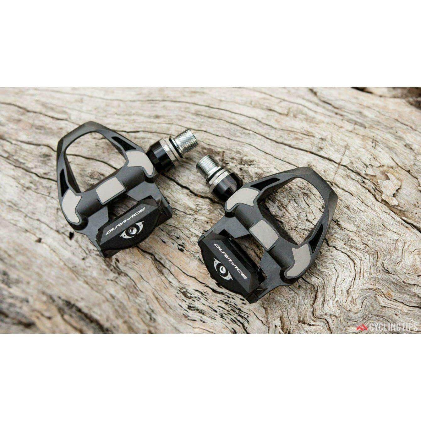 dura ace clipless pedals Shimano Dura Ace PD-R9100 Carbon SPD-SL Road Bike Pedals Clipless Cycl
